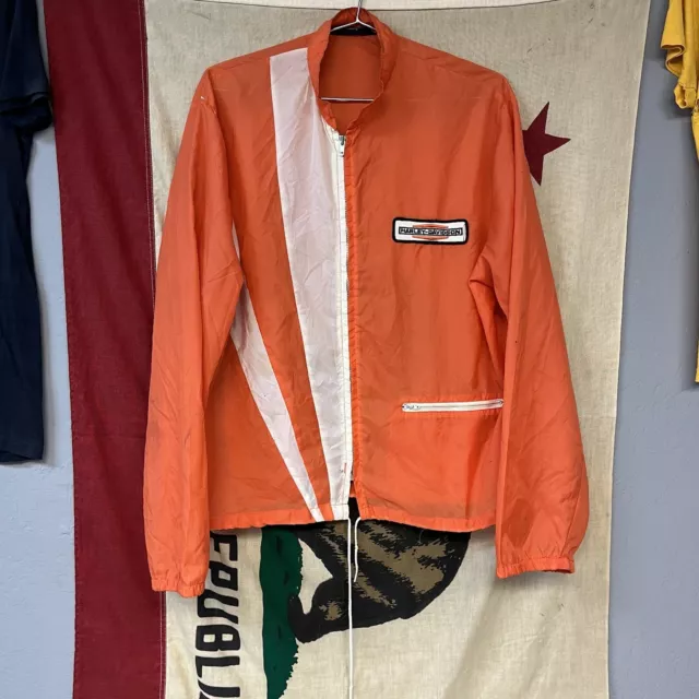 Vintage Harley Davidson Champion Jacket Windbreaker 60s 50s Vtg