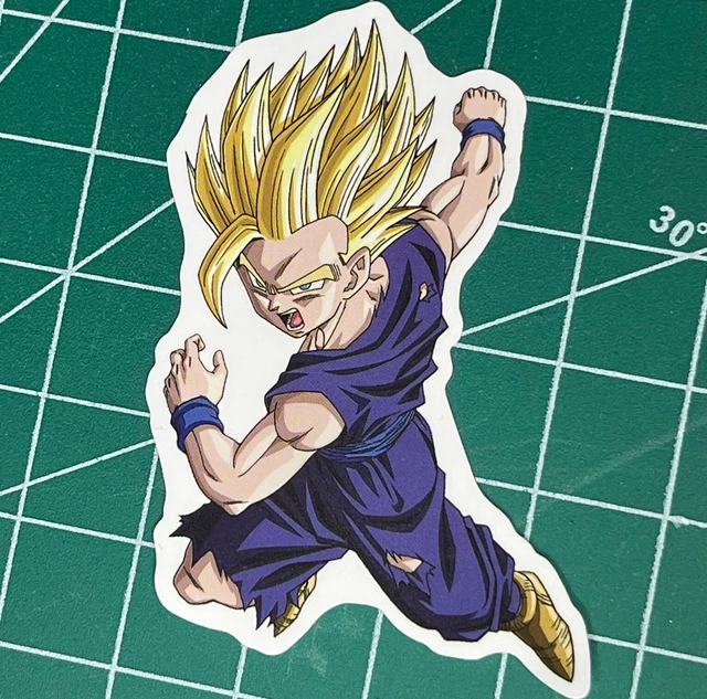 Super Gohan Dragon Ball Sticker Hero Anime Decal Phone Laptop Skateboard