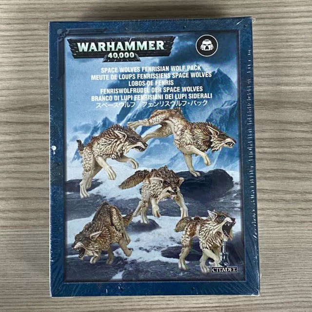 Space Wolves Fenrisian Wolf Pack Adeptus Astartes Warhammer 40.000 40K Hunde