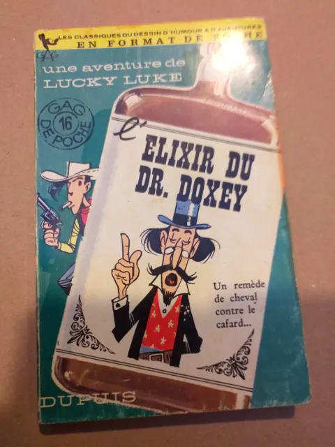 Lucky Luke L'élixir du docteur Doxey Gag de poche 1964 tbe Morris