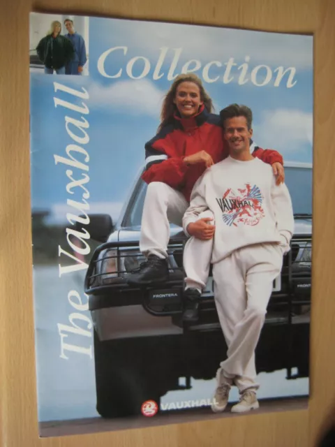 The Vauxhall Collection Original Car Sales Literature Brochure 1994 Clothes Rare