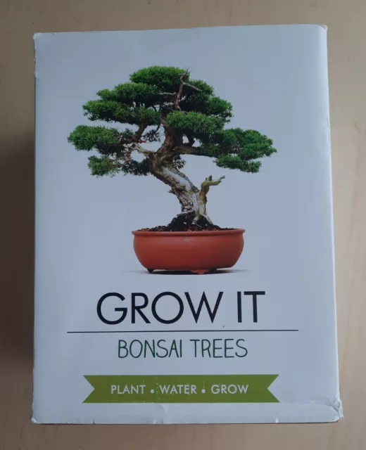 Grow It Bonsai Tree Kit - Grow Your Own Ideal Gift/Stocking Filler