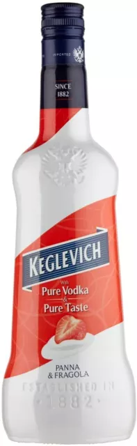 Keglevich Vodka Panna Fragola, 700 ml
