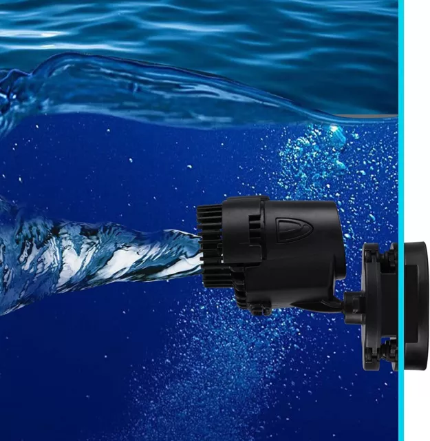 AQQA - 15W Aquarium Fish Tank Wave Maker Marine Freshwater  Powerhead Water Pump