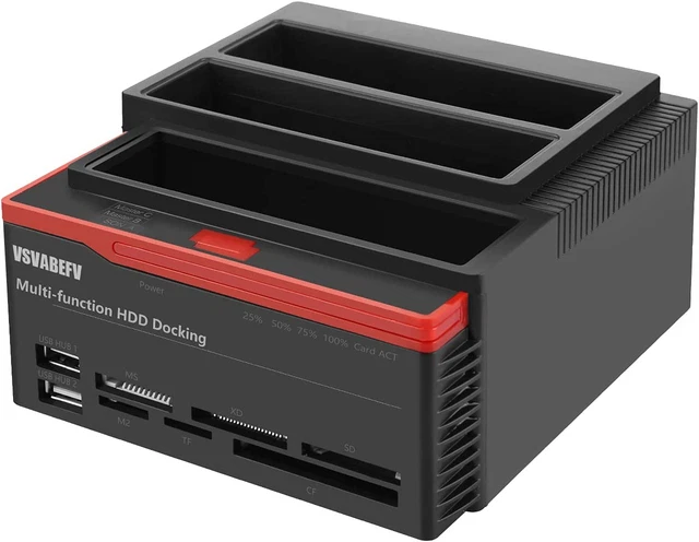 VSVABEFV HDD Docking Station SATA Hard Drive Docking Station Hard Drive Enclosur VSVABEFV HDD Docking Station SATA Hard Drive Docking Station Hard Drive Enclosur