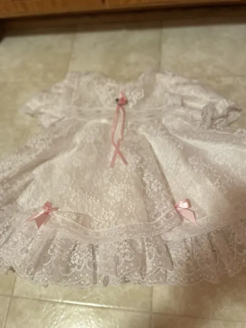 Memories By Jolene Vintage Baby Girl Lace Dress  24 Months  Easter Dress