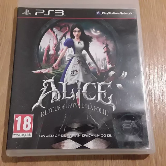 Alice Retour Au Pays De La Folie  - Jeu Sony Playstation 3 En Français