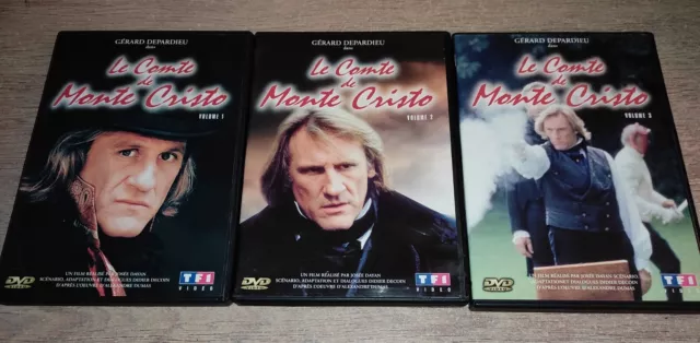 3 DVD INTEGRALE LE COMTE DE MONTE CRISTO (Gérard Depardieu) - José Dayan (2006)