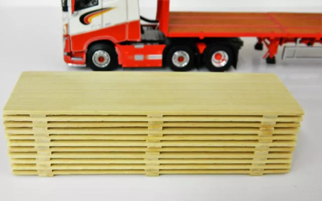 1:50 Scale Handcrafted Timber Plank Load, Code 3, FULL LOAD, Brand New.