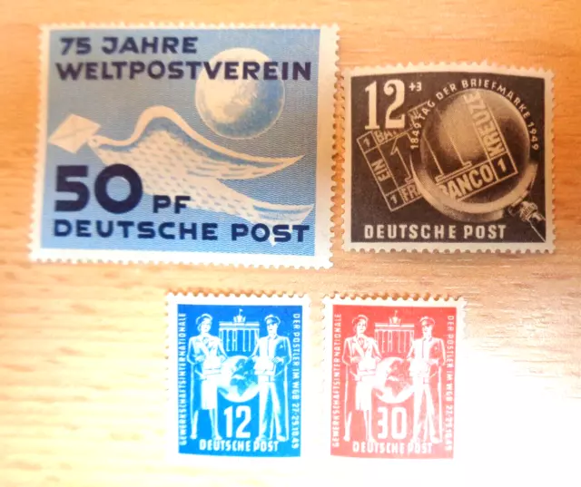 Ddr 1949 Briefmarken Jahrgang 1949 Komplett  Postfrisch