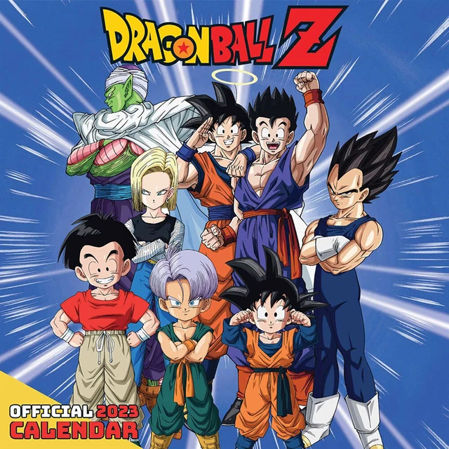 DRAGON BALL カレンダー 2023 DRAGON BALL Z Square Calendar 2023 - Brand New Official
