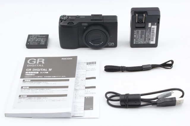 [Near MINT+++] Ricoh GR Digital IV 10.4MP Digital Camera From JAPAN 3