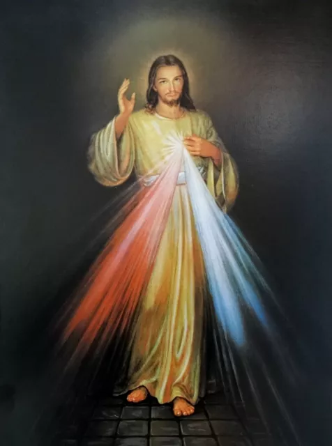 Jesus CHRISTUS Licht Gott Kunst Malerei Wandbild Poster Wanddeko Raumdekoration 2