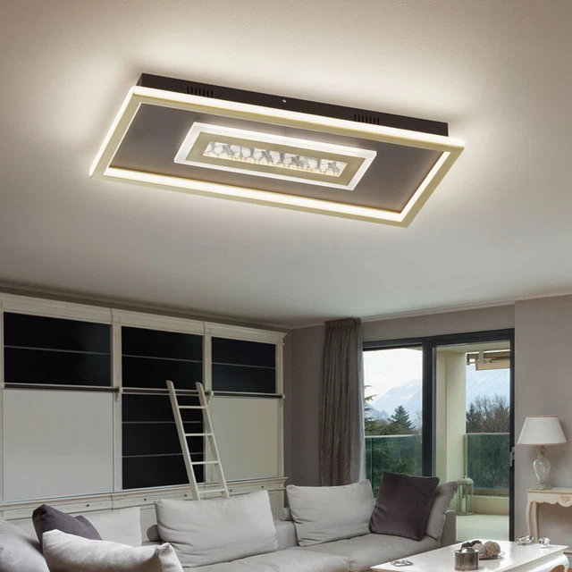PLAFONNIER LUMINAIRE LAMPE de Chambre 3 Niveaux Variateur Fleurs Design ...