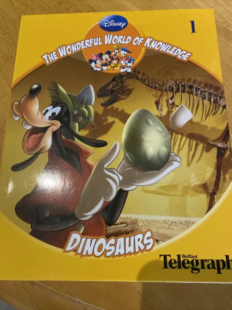 Disney The Wonderful World Of Knowledge Dinosaurs