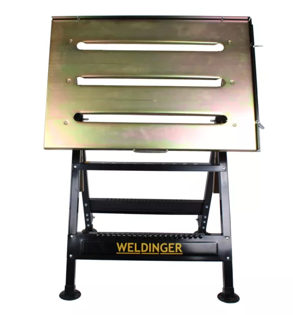 Schweißtisch klappbar Werkbank Werktisch Werkstatttisch bis 150 kg von WELDINGER