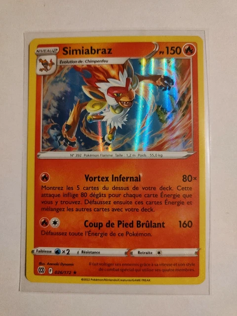 Infernape V **Jumbo** Carte Pokémon Black Star Promo Exclusive SWSH252