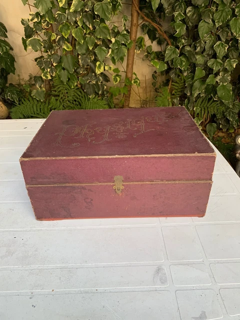 ANCIEN NAIN JAUNE bois & carton JLR - Jetons et jeu de 52 cartes