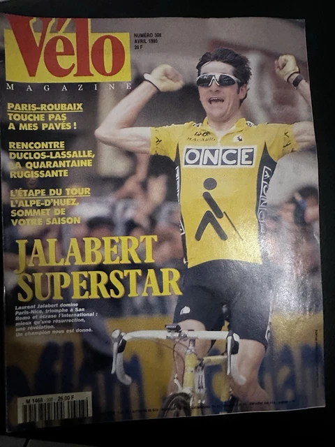 Vélo Magazine N°319 - Avril 1996 - Paris-Roubaix Centenaire, Laurent Jalabert