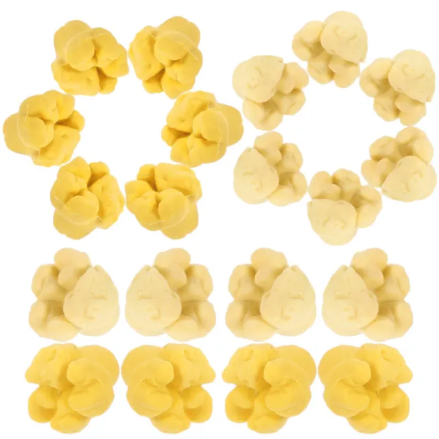 20 piezas borradores en forma de palomitas de maíz papelería aula recompensas goma