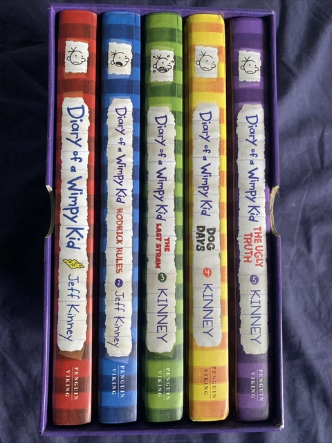 DIARY OF A wimpy kid box set 1-5 EUR 19,10 - PicClick IT