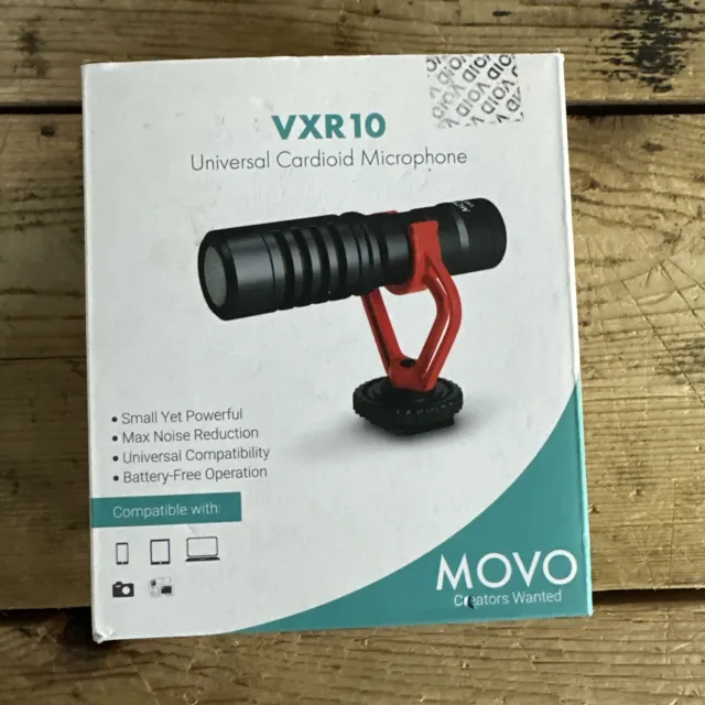 Movo VXR10 Universal Video Microphone 