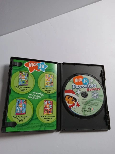 NICK JR. FAVORITES - Holiday DVD, 2006 Blues Clues, Little Bill, Oswald