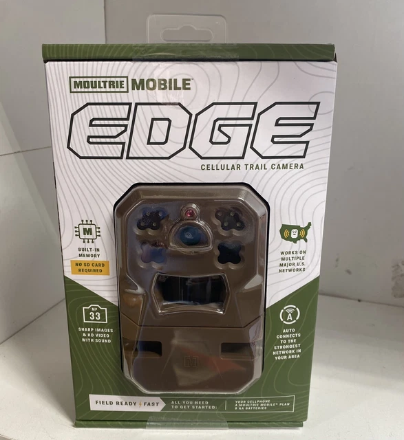 Moultrie Mobile Edge Cellular Trail Camera Nationwide Deer Hunting BRAND NEW!!