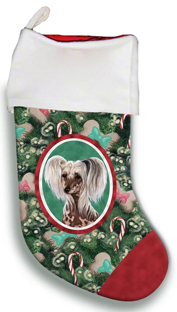 Christmas Stocking - Chinese Crested 11417