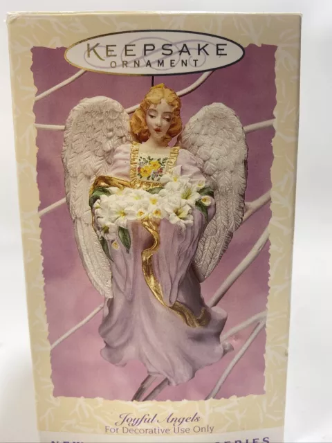 Hallmark 1996 Joyful Angels Keepsake Ornament 3"