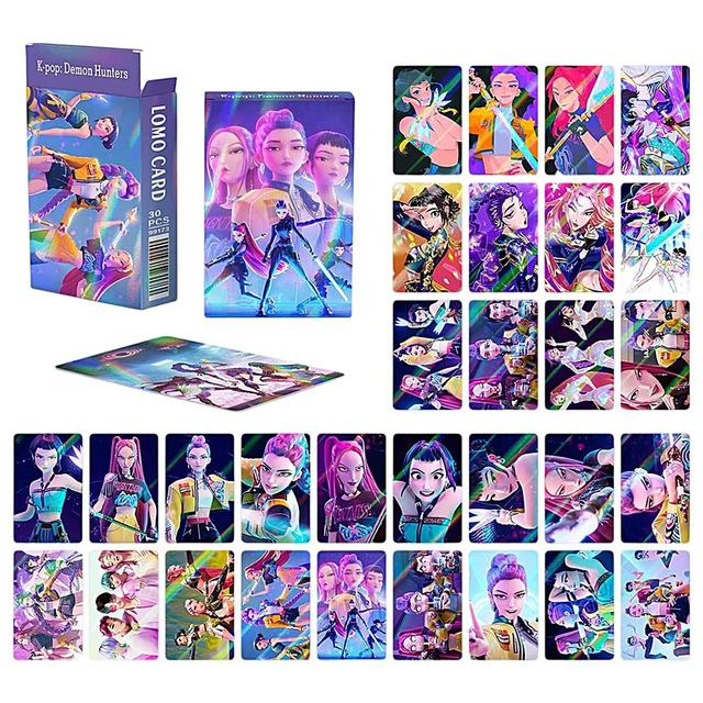 55 Kpop Demon Hunters Fotokarten Set - Sammelkarten Für Fans