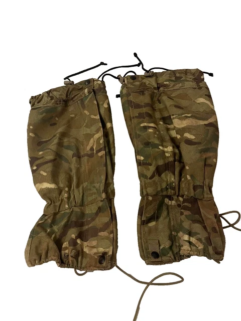 Hiking Gaiters Waterproof British Army Issue GS MK2 MTP