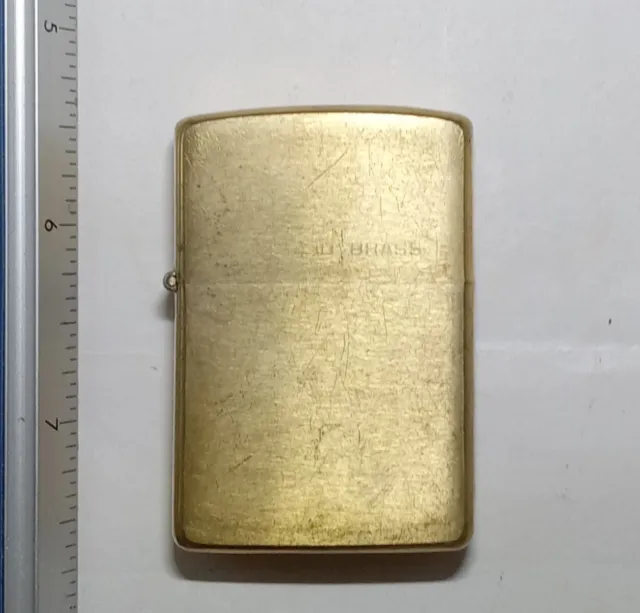 Vintage Zippo 1932-1985 Solid Brass USA Lighter