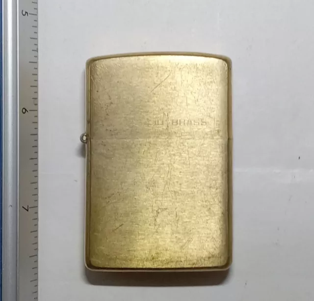 Vintage Zippo 1932-1985 Solid Brass USA Lighter