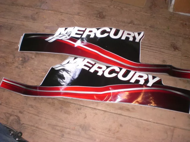 Partial Vintage Nos Mercury 150 Decal Kit 37-804696A06  Cn-Shlf
