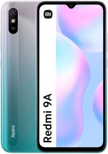 Xiaomi Redmi 9A - 32Go - Bleu Glacial (Déverrouillé) (Double SIM)+ 2 coques