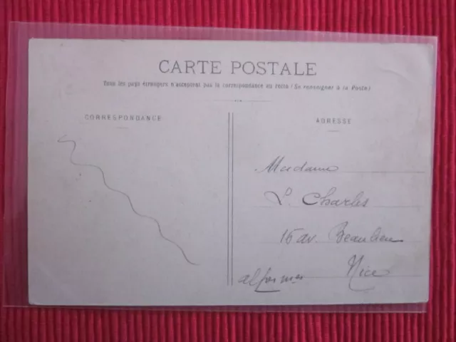 Cpa Written Stamp Saint Etienne Place Marengo Snow 42 Loire 2