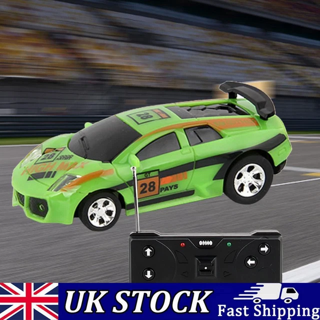 COKE CAN MINI Cans RC Car Battery Operated RC Car Model LED Lights for