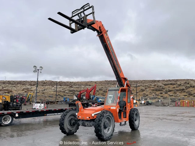 2014 JLG 8042 42' 8,000Lb Telescopic Reach Forklift Telehandler Cummins bidadoo
