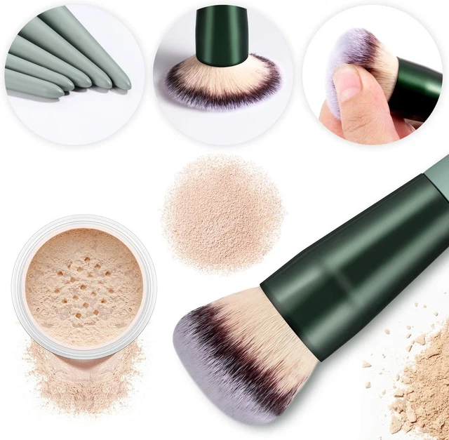 Pennelli Make up Pennelli Trucco 15 Set Pennelli Make up Occhi Setole Sintetiche 3