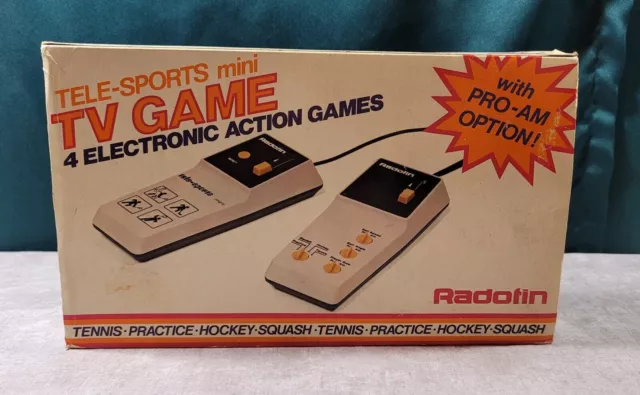Radofin Hanimex Acetronic Complete Video Game Collection Lot Hobby Module