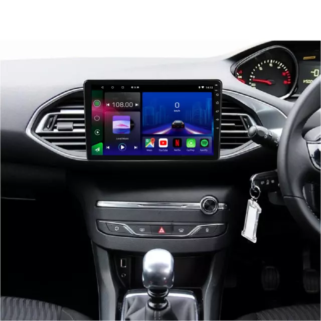 Peugeot 308 | 2013-2018 | Android 1313 | Autoradio | Head Unit | Bluetooth GPS