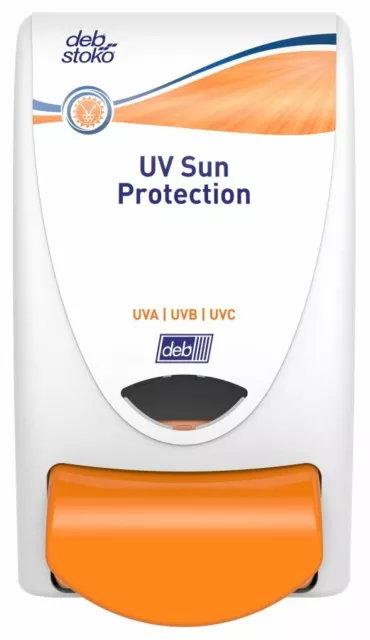 Deb Stokoderm UV Sun Protection Dispenser 1 Litre UVA UVB UVC SUN1LDSEN B3D