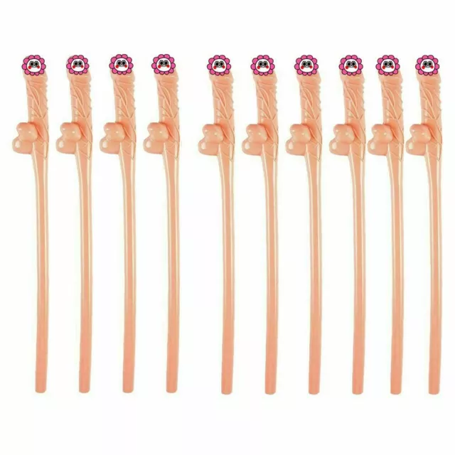 Hen Party Penis Willy Straws Hen Night Out Novelty Sucking Drinking Straws Hot