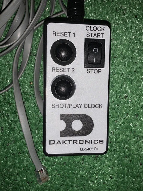 (0A-1196-0031) Daktronics Remote Start/Stop Double Reset Switch (0A-1196-0031) Daktronics Remote Start/Stop Double Reset Switch