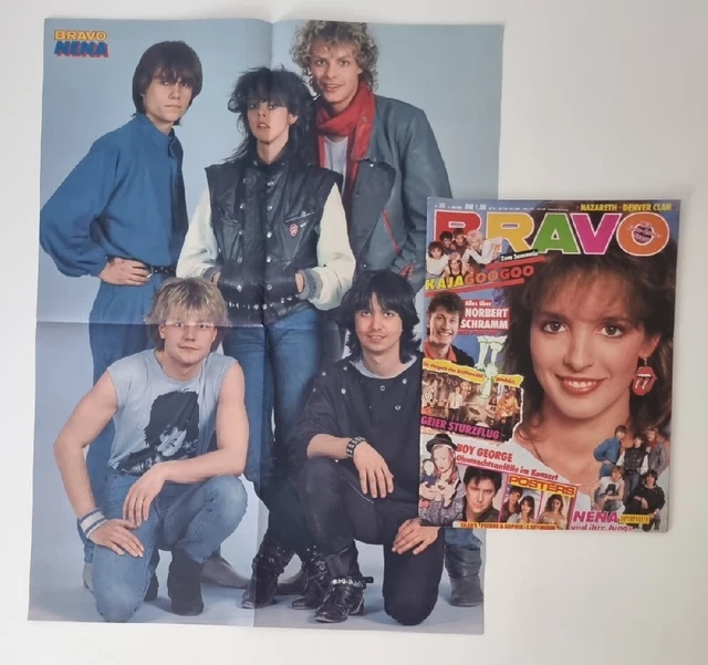 Bravo 20 vom 11.5.1983 Nena ~ Komplett mit NENA & Band Superposter (D1041)