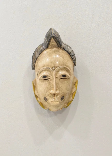 African Mask Baule Tribe Passport Mask Mali