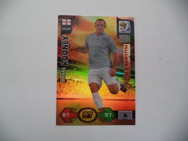 Panini Adrenalyn XL 2010 Wayne Rooney Champion World Cup South Africa WM WC