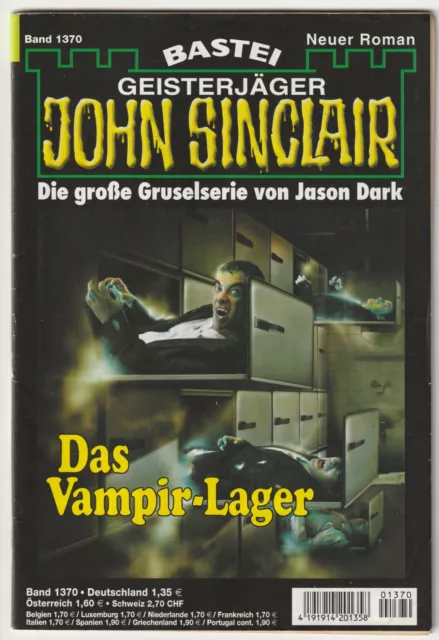 GHOST HUNTER JOHN SINCLAIR #1370 The Vampire Camp, Bastion HORROR NOVELBOOK