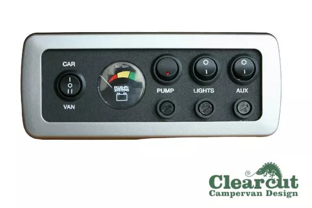 Caravan/Motorhome 12v Control Panel & Switches, CP3 Battery Condition Monitor